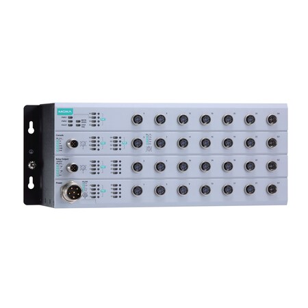 Moxa L2MgdEthSwtch, 16 10/100w/802.3Poe+, Tn-4528A-16Poe-2Gpoe-2Gtxbp-Wv-Ct-T TN-4528A-16PoE-2GPoE-2GTXBP-WV-CT-T